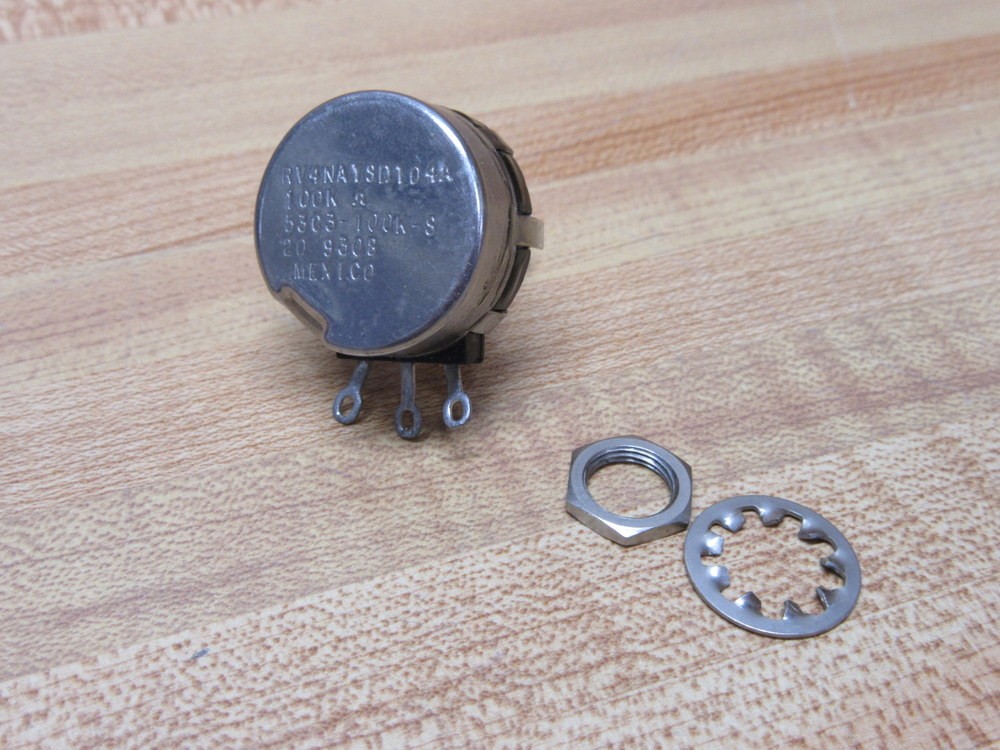Clarostat RV4NAYSD104A Potentiometer 53CS-100 K-S