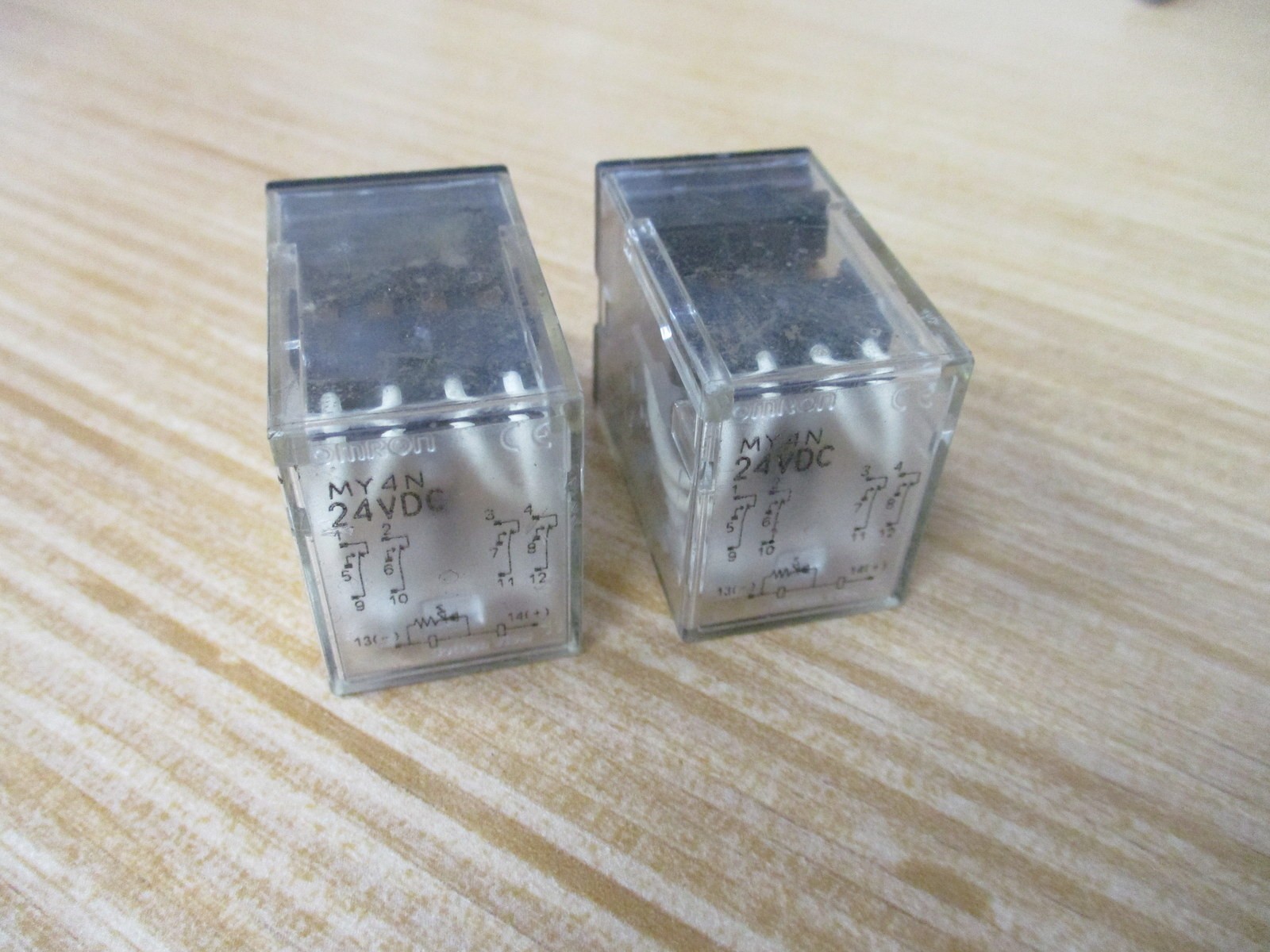 Omron MY4N-24V DC Relay MY4N-24VDC . (Pack of 6)