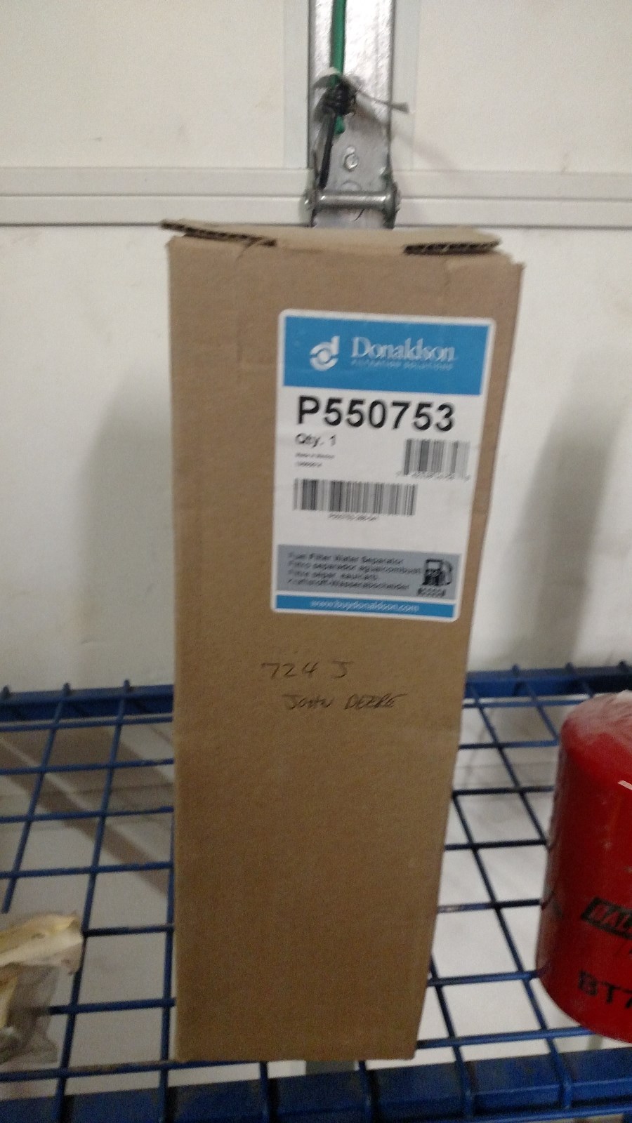 DONALDSON P550753 FUEL WATER SEPARATOR
