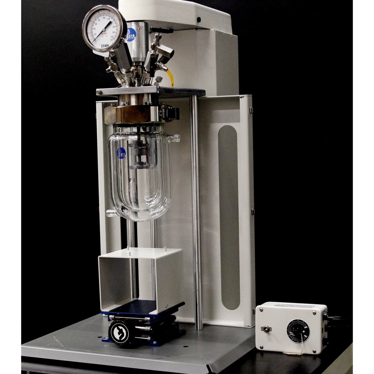 Parr 5111 Low Pressure Wetted PTFE Coated Glass Reactor