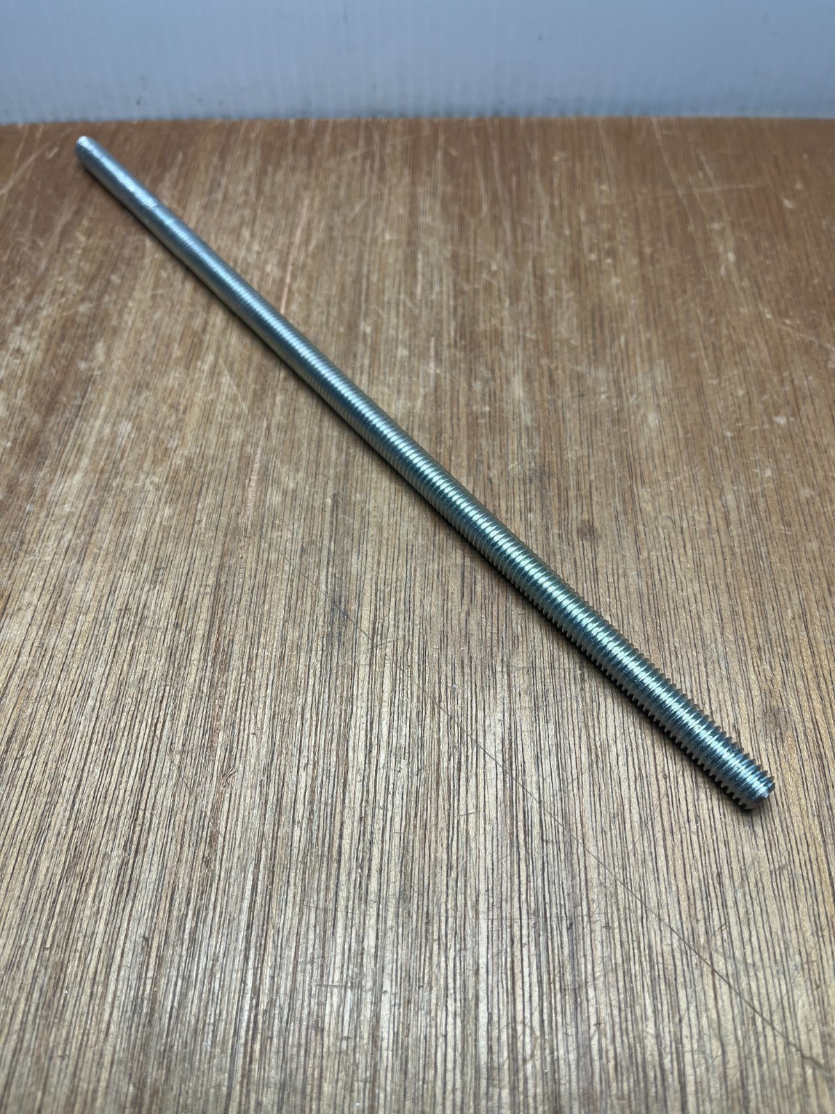 3/8-16 X 12″ LEFT HAND Fully Threaded Allthread Thread Rod Zinc Plated Steel