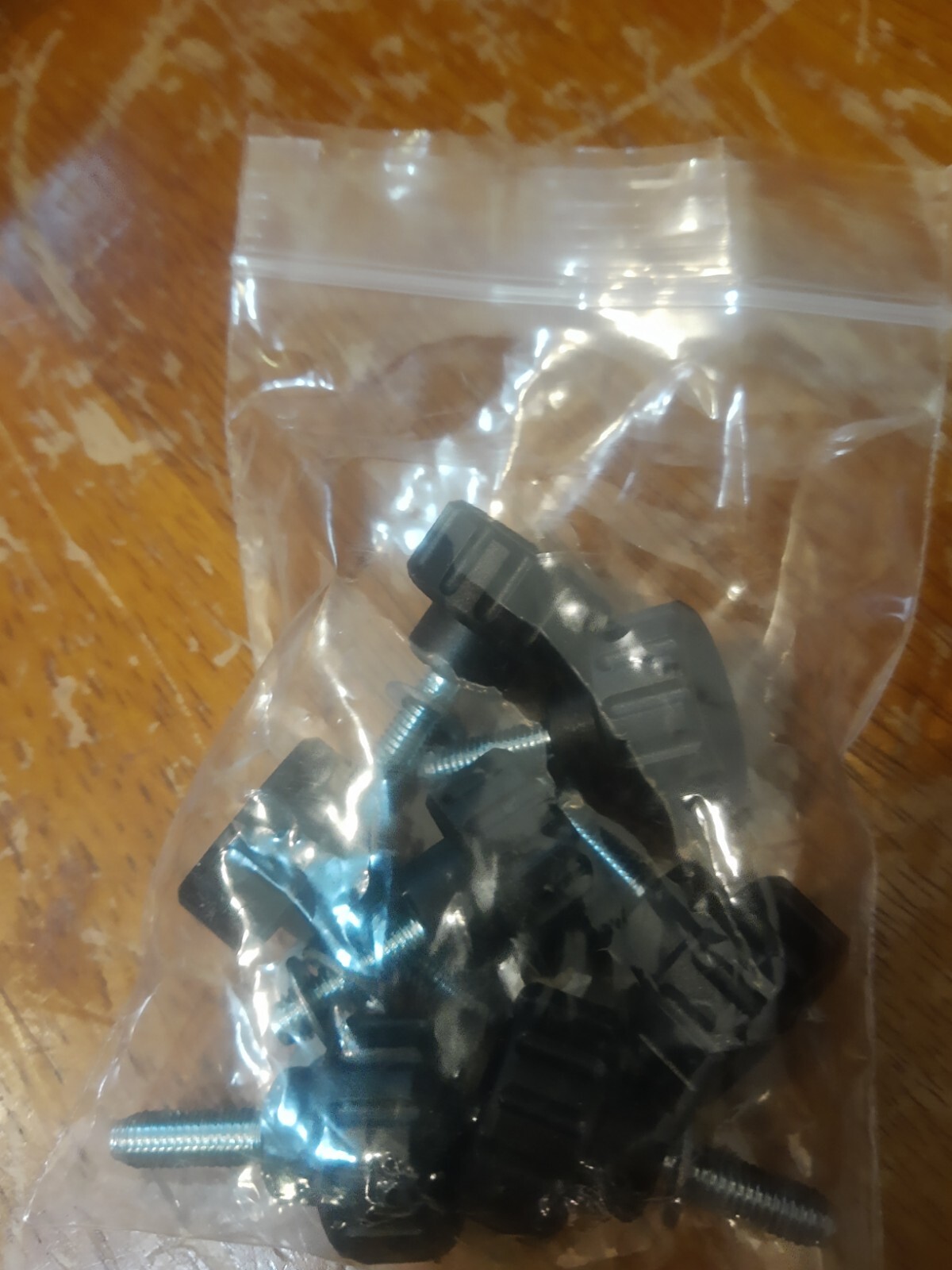 NEW LOT of 7 Turning Knob Post Threaded Screw Handle Round 1-1/4 OAL