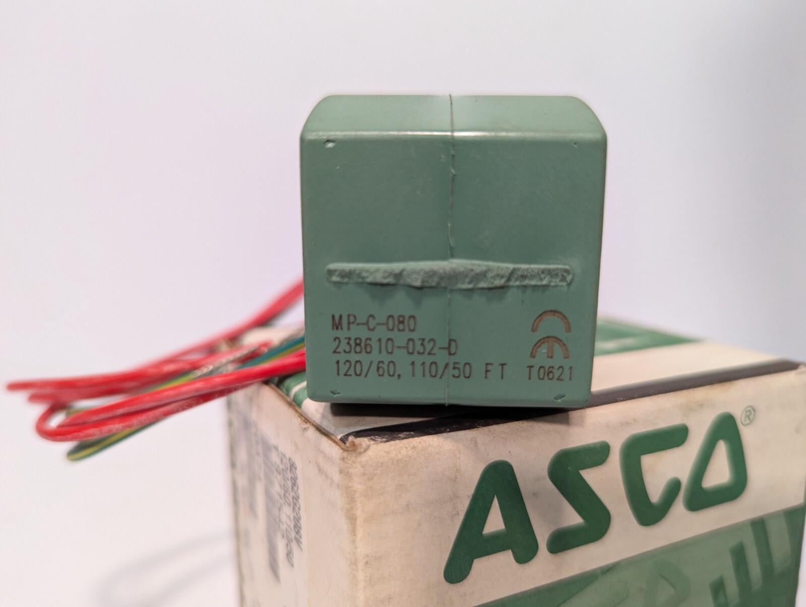ASCO MP-C-080 coil, 238610-032-D, 120VAC/60Hz, 110VAC/50Hz