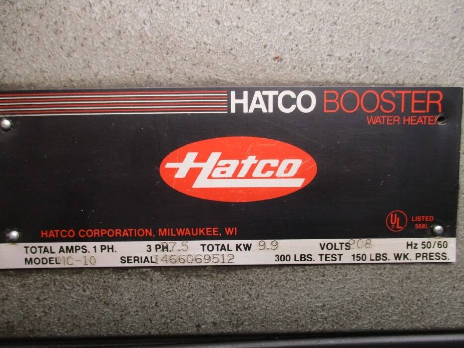 HATCO MC-10 UNMP