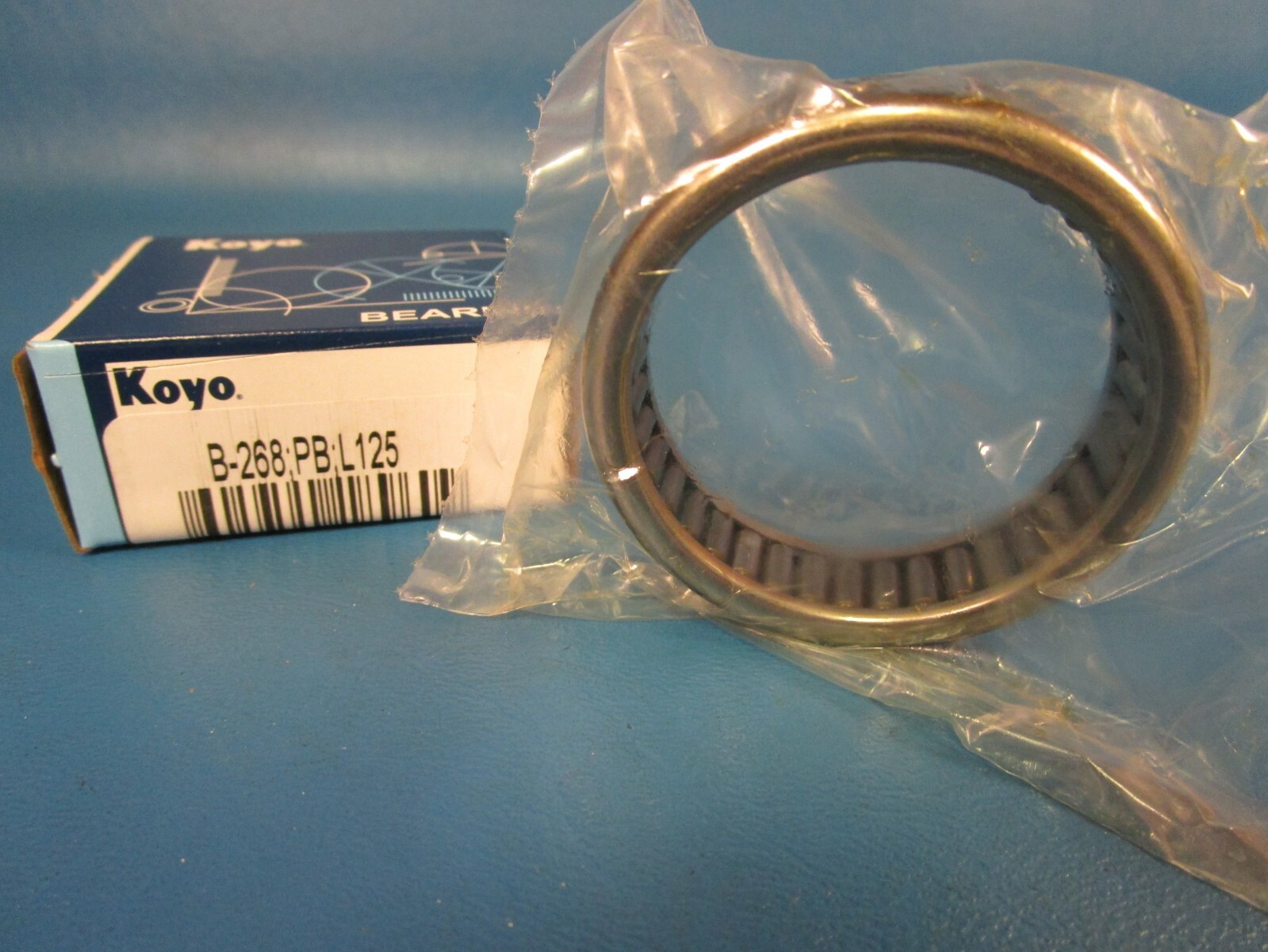 Koyo B-268, PB:L125 Drawn Cup Needle Roller Bearing – Open (Torrington)