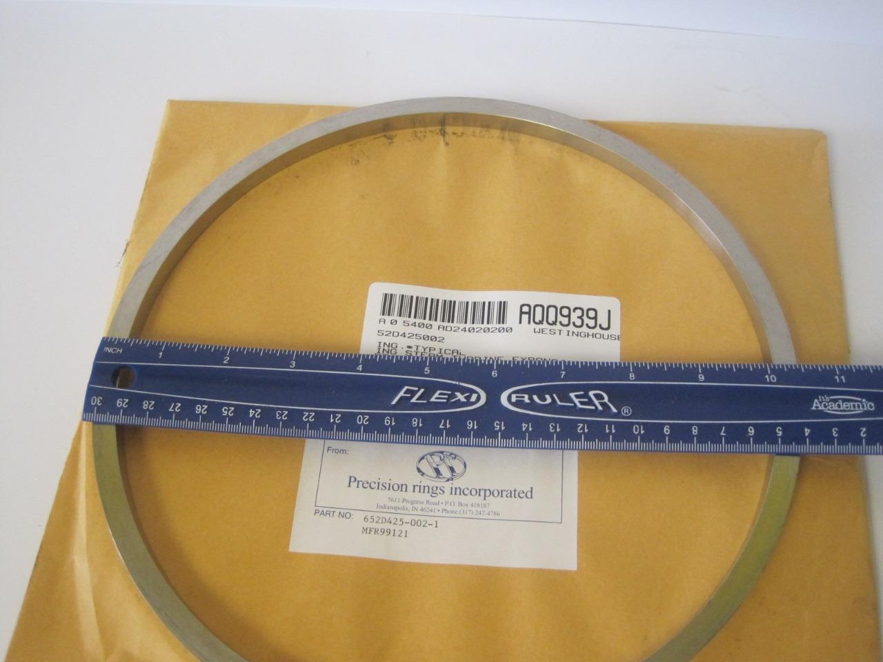 WESTINGHOUSE STEAM TURBINE EXPANSION RING EF 22 AQQ939J MFR99121 652D425-002-1