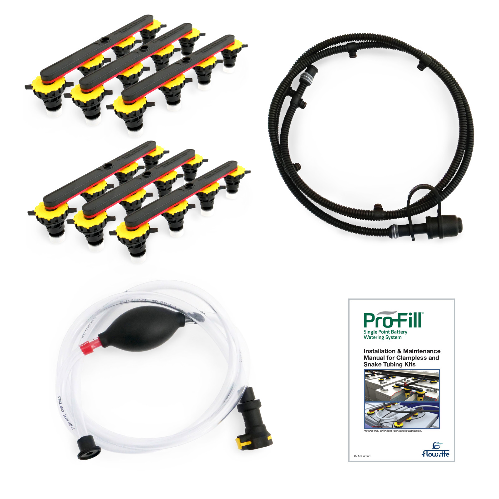 Flow-Rite BG-C48V-21-WS-EB Kit for Aftermarket Golf Cars