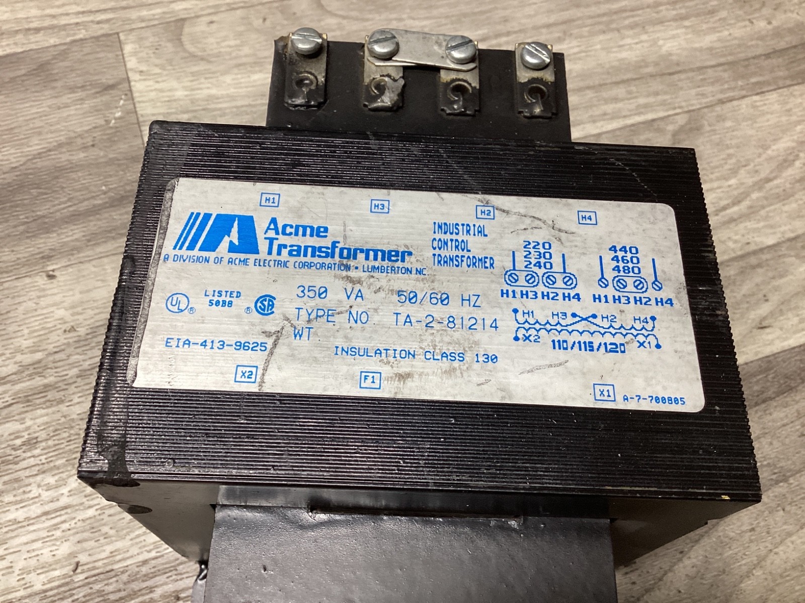 ACE TRANSFORMER , TA-2-81214 300V #104D144PR5