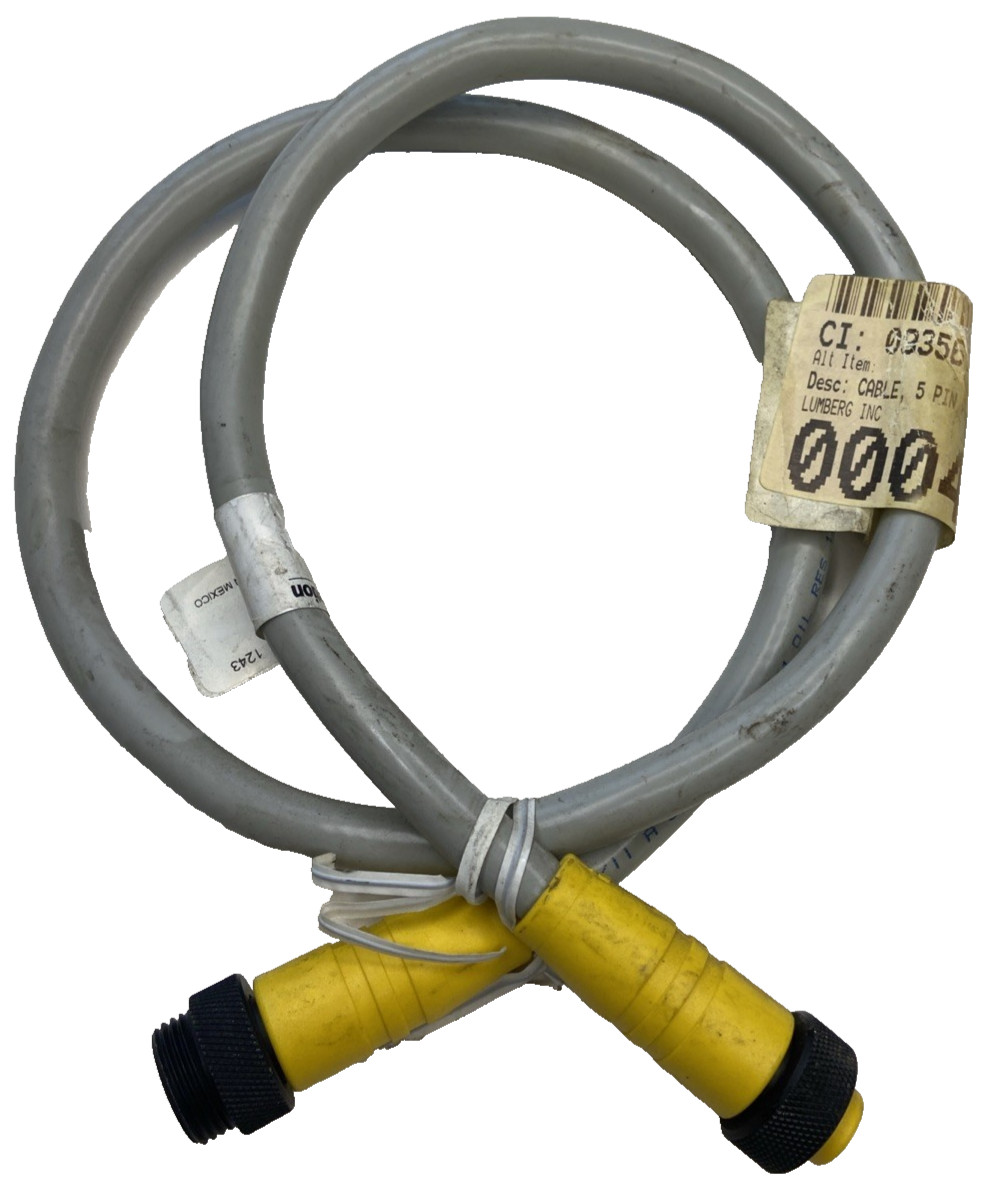 Lumberg Automation 0935 613 301/1M, 5Pin Cable RSRK 50-613/1M, 900001727