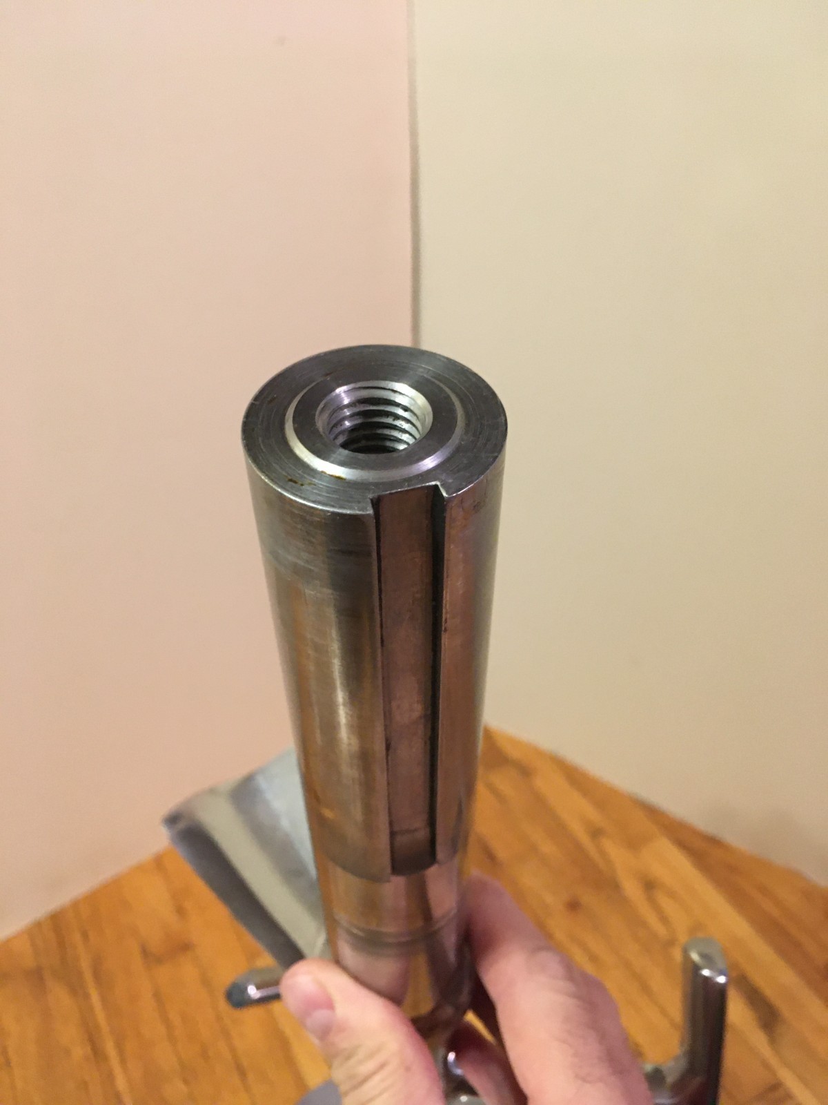 ** 26″ STAINLESS STIRRING ROTOR MIXER AUGER IMPELLER BLADE 8″ DIA 1 1/2″ SHAFT