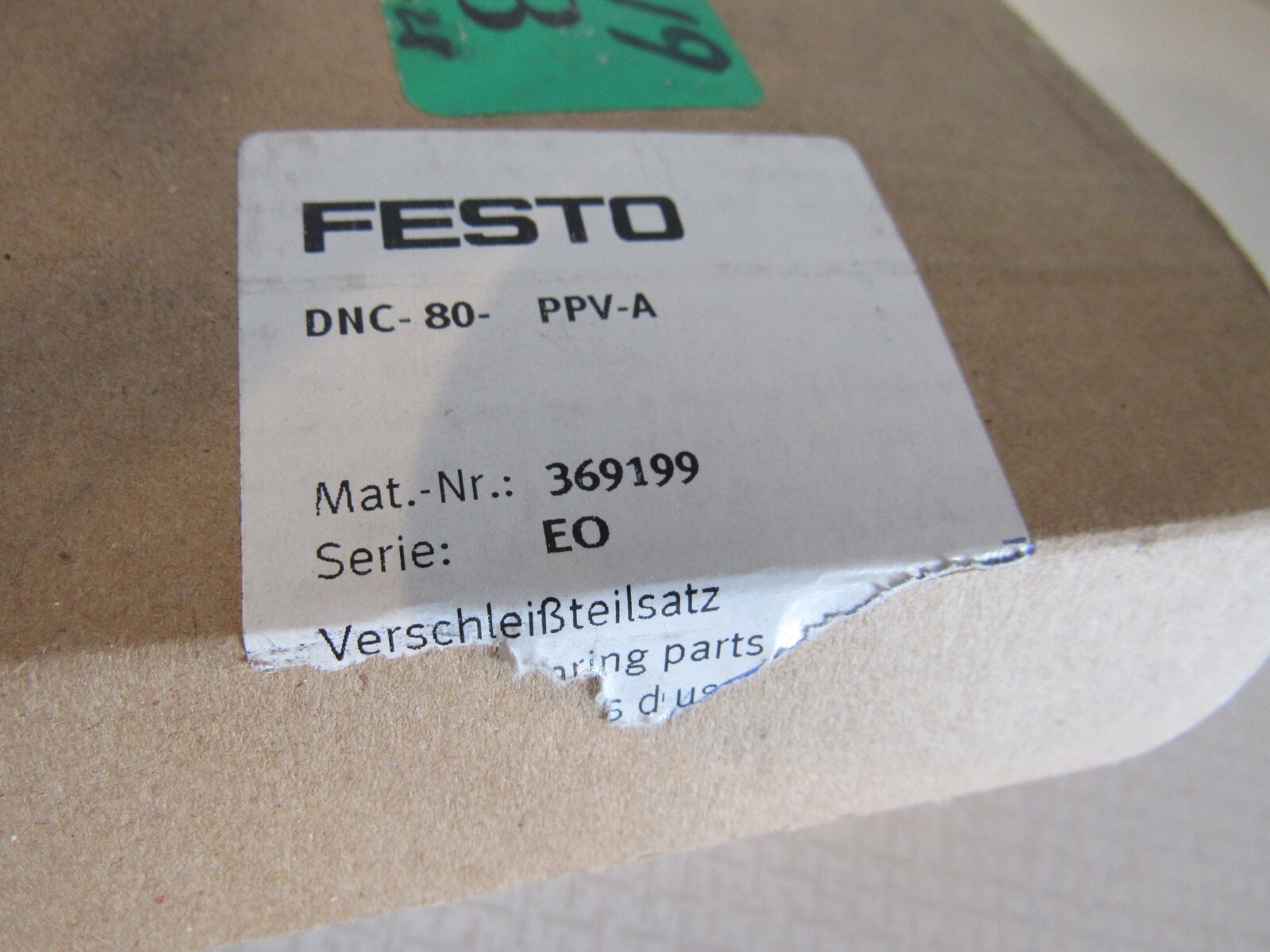 Festo rebuild kit DNC-80-PPV-A 369199 E0 USA SELLER