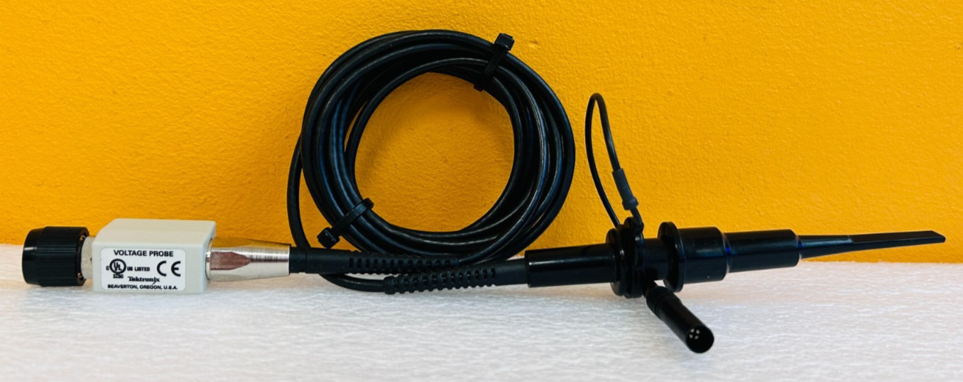 Tektronix P5100 2500 V, 100 X, 250 MHz, 3.1 M, Probe + Leads + Grabber. Tested!
