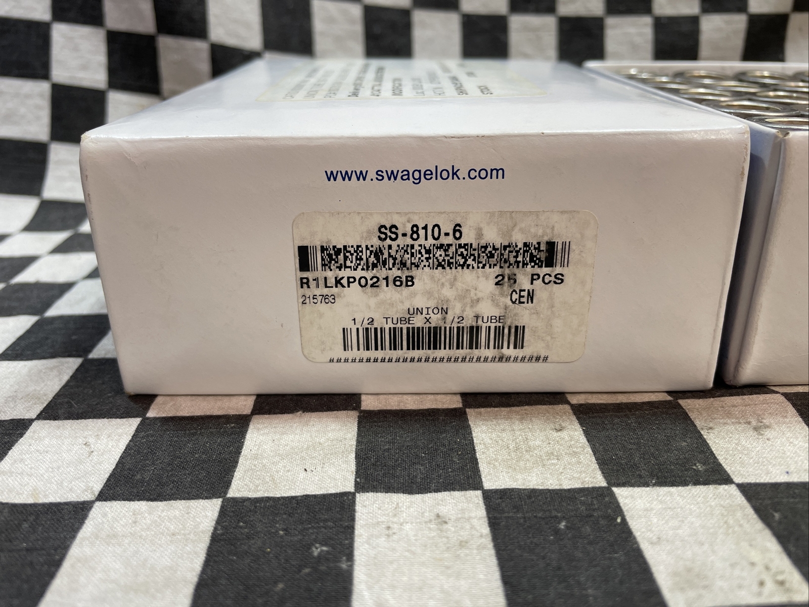 SWAGELOK SS-810-6, SS8106, Union 1/2″, LOT OF 25, SHIPSAMEDAY