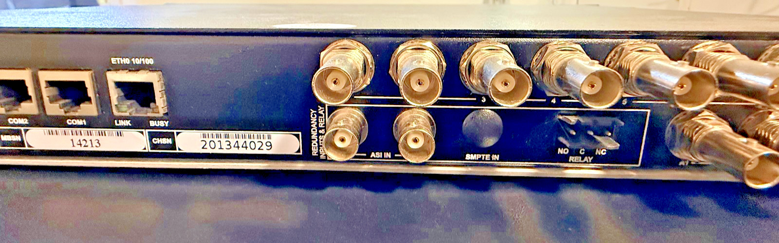 ADTEC DIGITAL DTA 3050 Digital 10 PORT ASI MULTIPLEXER