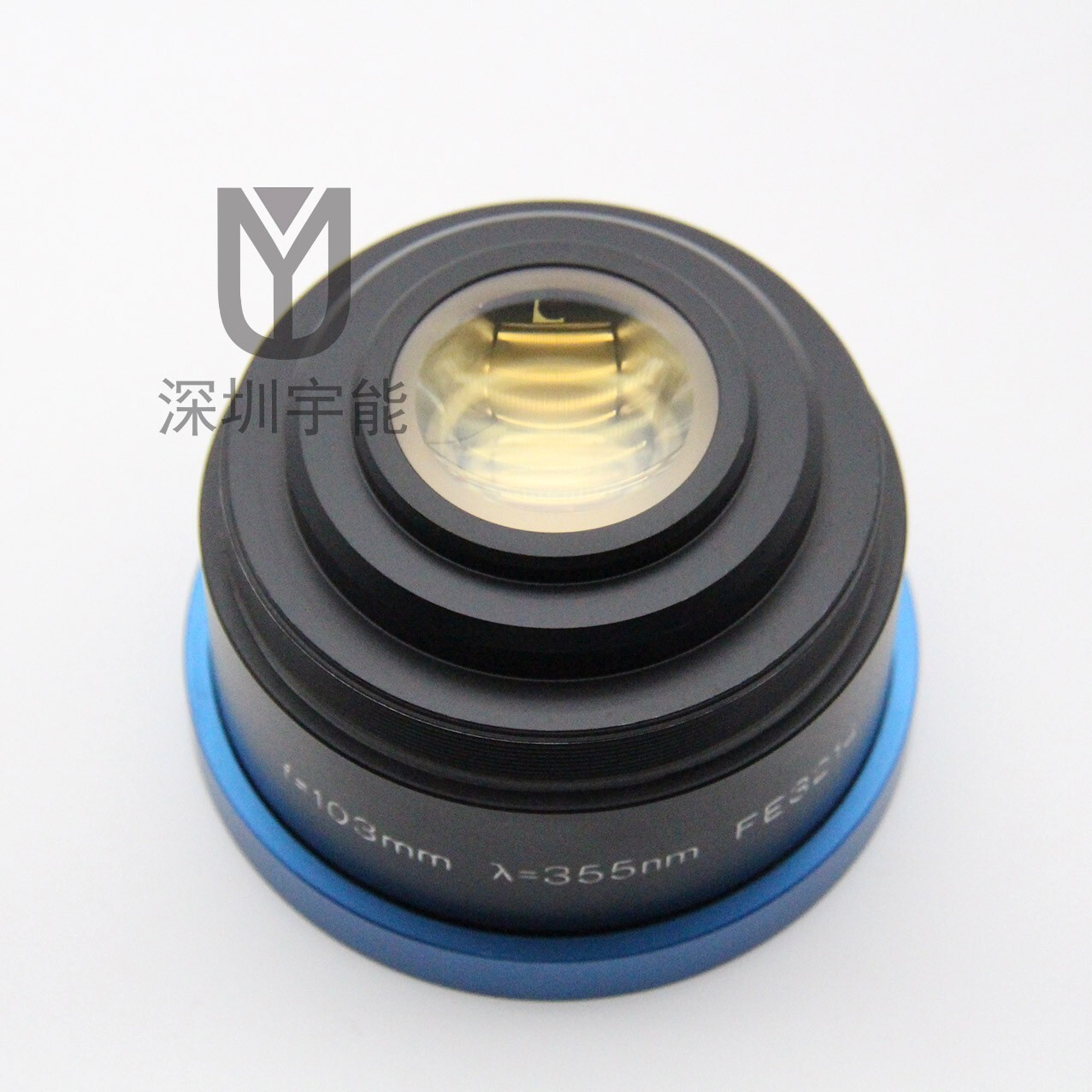 Used Jenoptik F-Theta Lens JENAR 103-355-71 Telecentric fused silica f=103mm 355