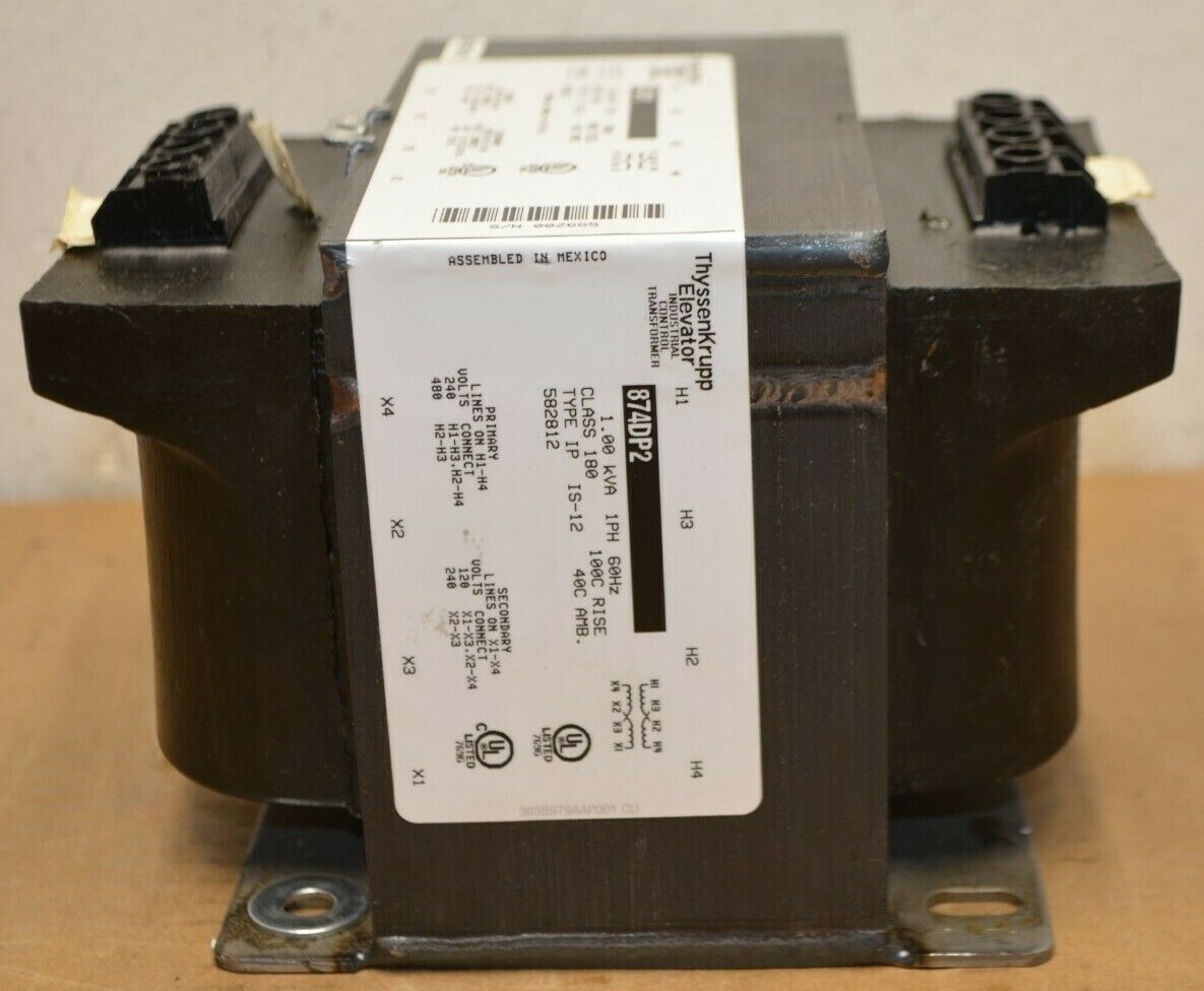 ThyssenKrupp Elevator 874DP2 1 PH 1.00 KVA 60Hz