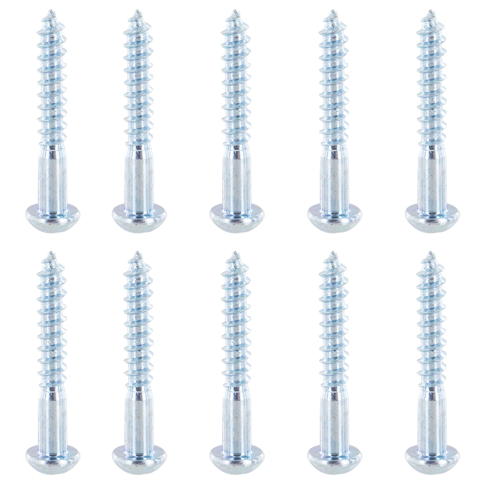 USCC 1-1/2″ E Track Wood Screws – Round Phillips Head – 10PK