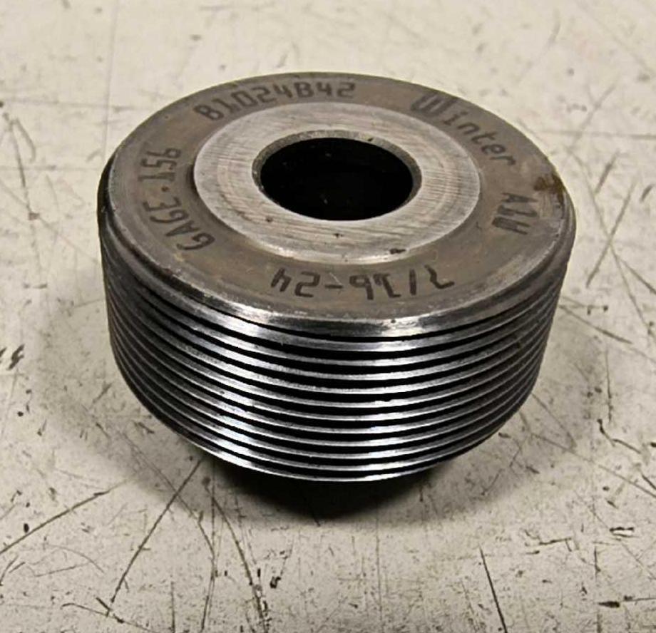 (7) B10 Thread Roll Dies, Reed & Winter, 7/16 20 & 24 UNRF, 1/4 20 & 28 + More