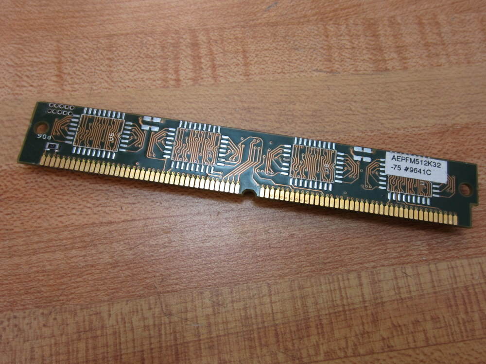 Part AEPFM512K32-75 Memory Board AEPFM512K3275
