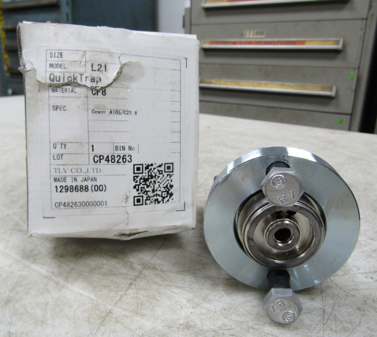 💥NEW TLV L21 QUICK TRAP CF8 PMA 450 PSIG/ 572°F PMO 300 PSIG / 455°F