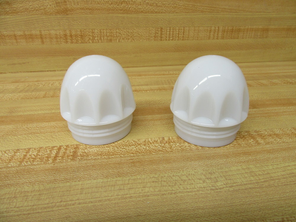 Pyle-National PYLPO50 Globe PO-5-0 P0-5-0 White (Pack of 2)