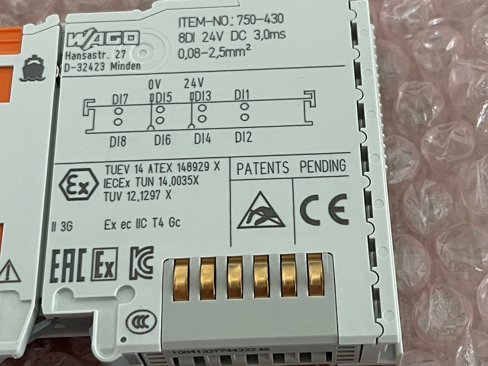 WAGO 750-430 24VDC NSMP
