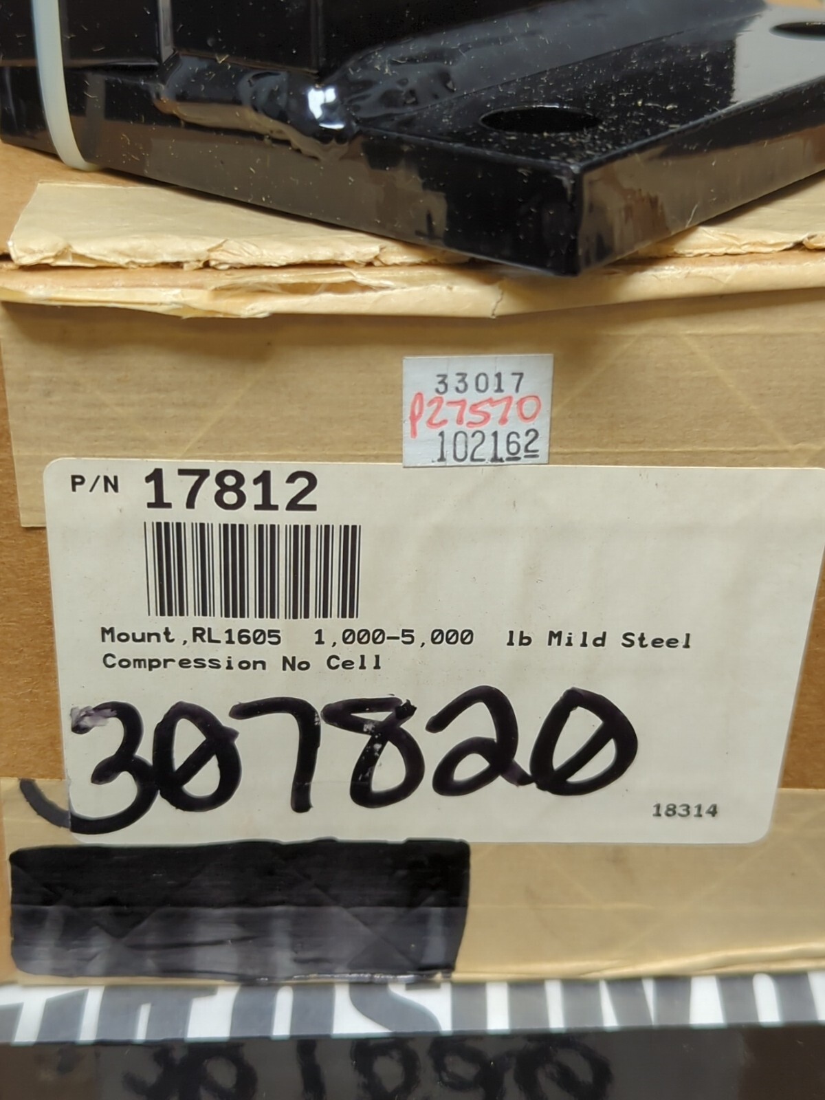 RICE LAKE,RL1605,MILD STEEL MOUNT KIT 1000-5000 LBS