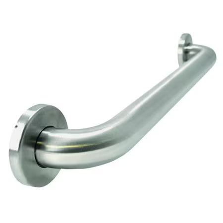 Wingits Wgb6ss24 Wall Mounted Ada Compliant Grab Bar, 24 In L, 1-1/2 In Dia,