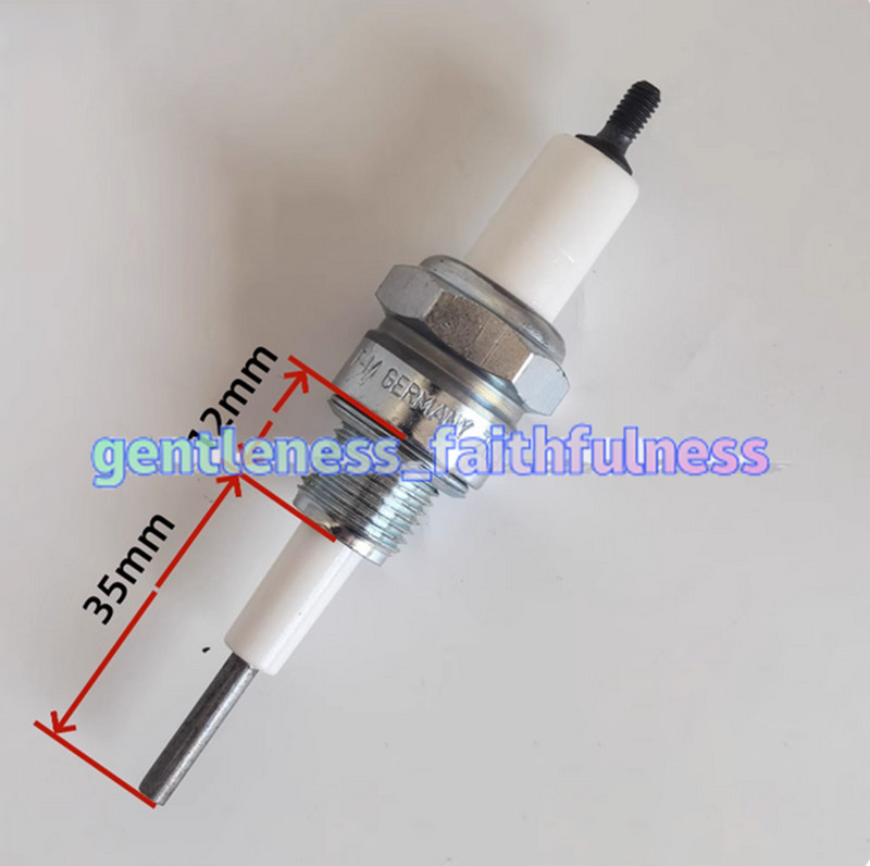 1pc new for Electrode spark plug ZE14-12-A1 35mm