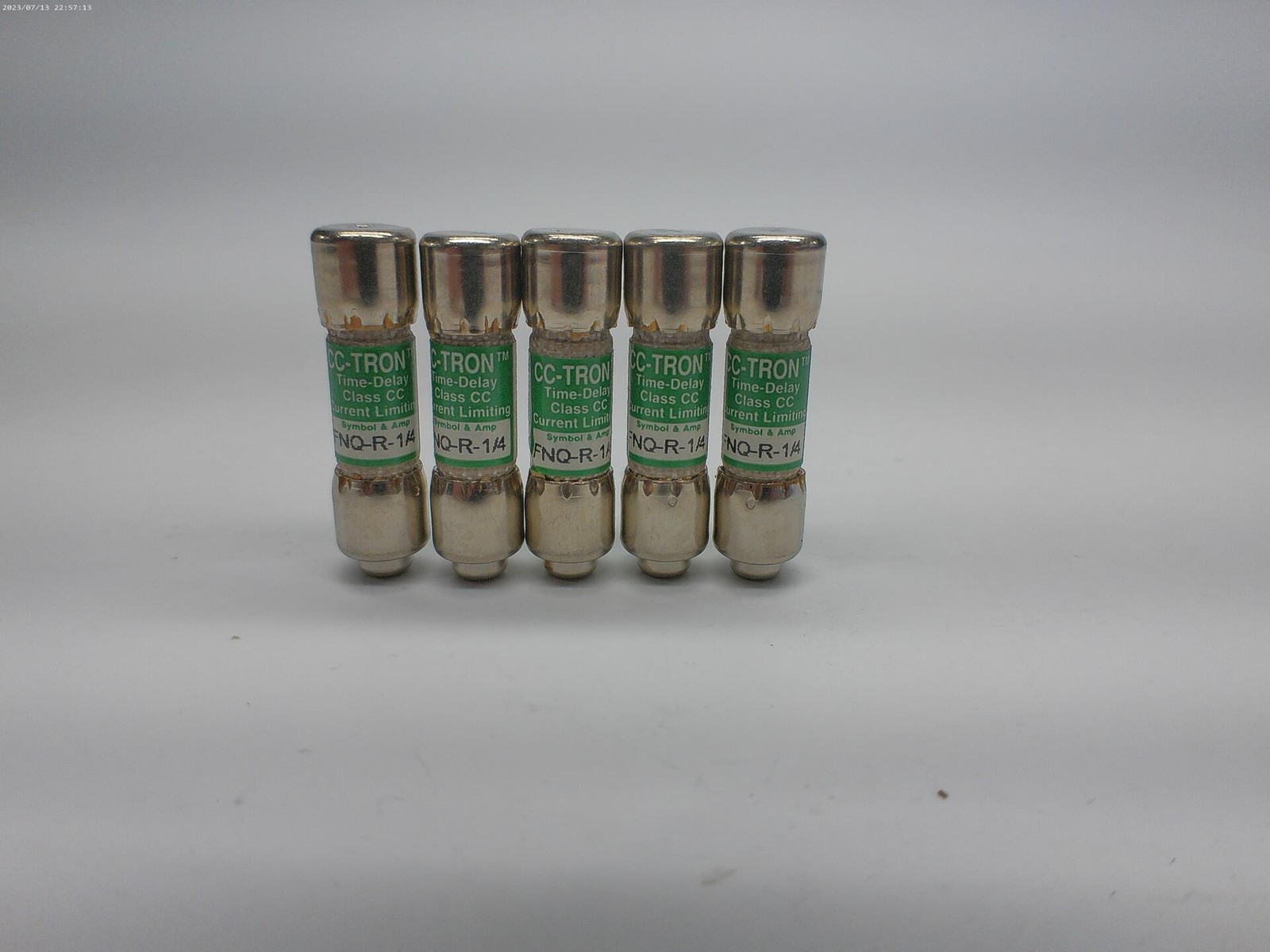 CC-TRON FNQ-R-1/4 FUSE LOT OF 5 NSNP
