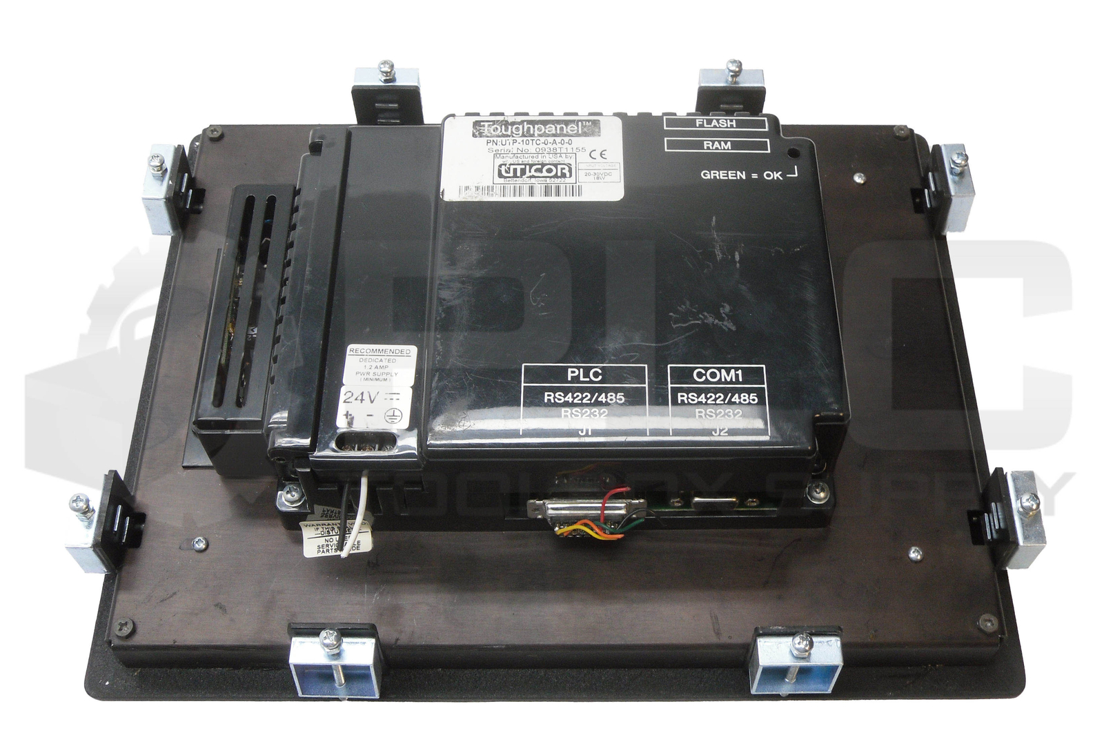 UTICOR TOUGHPANEL UTP-10TC-0-A-0-0 TOUCH SCREEN PANEL 20-30VDC 18W 1.2A