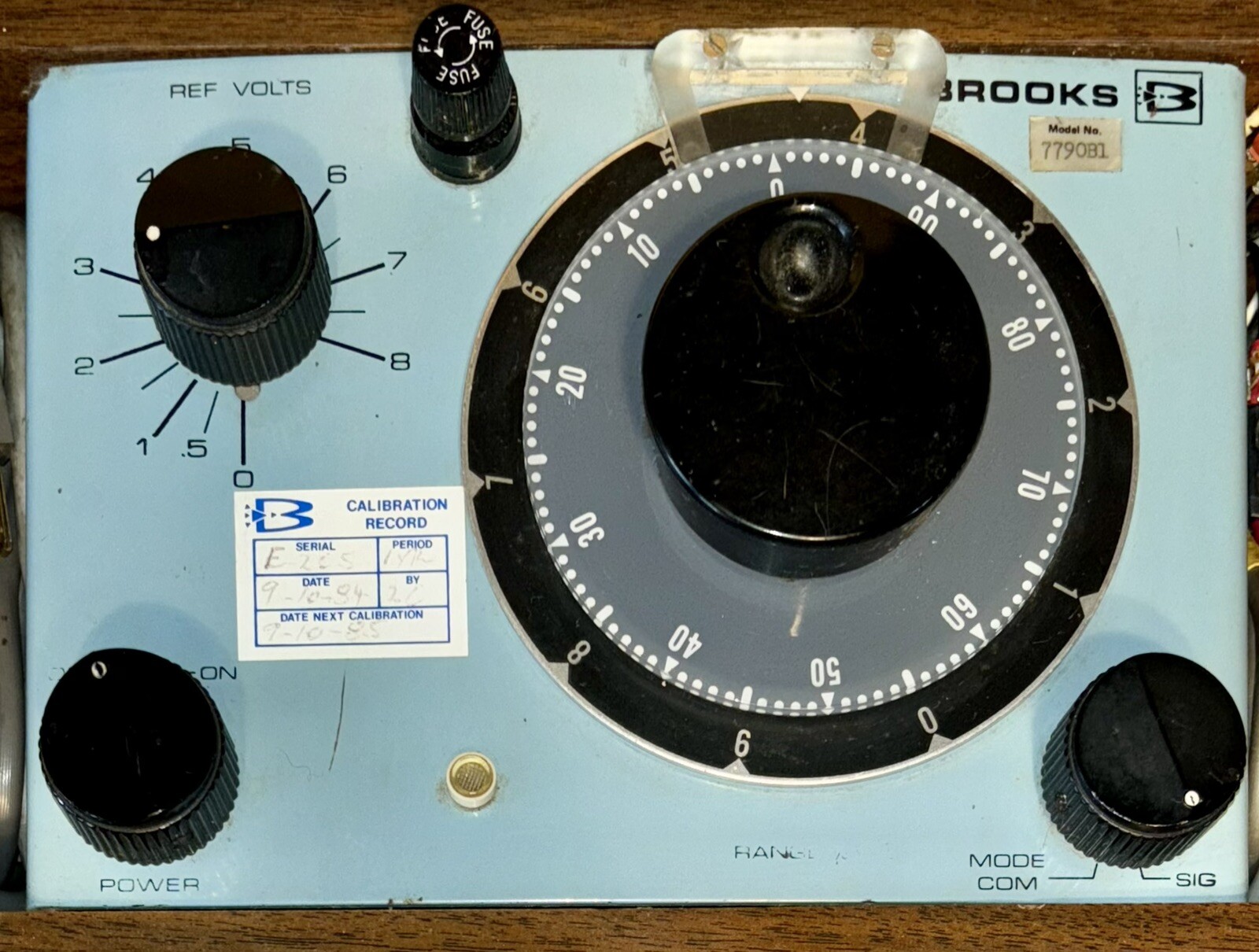 BROOKS INSTRUMENT DIVISION 7790B1 Signal Converter Calibrator In Case