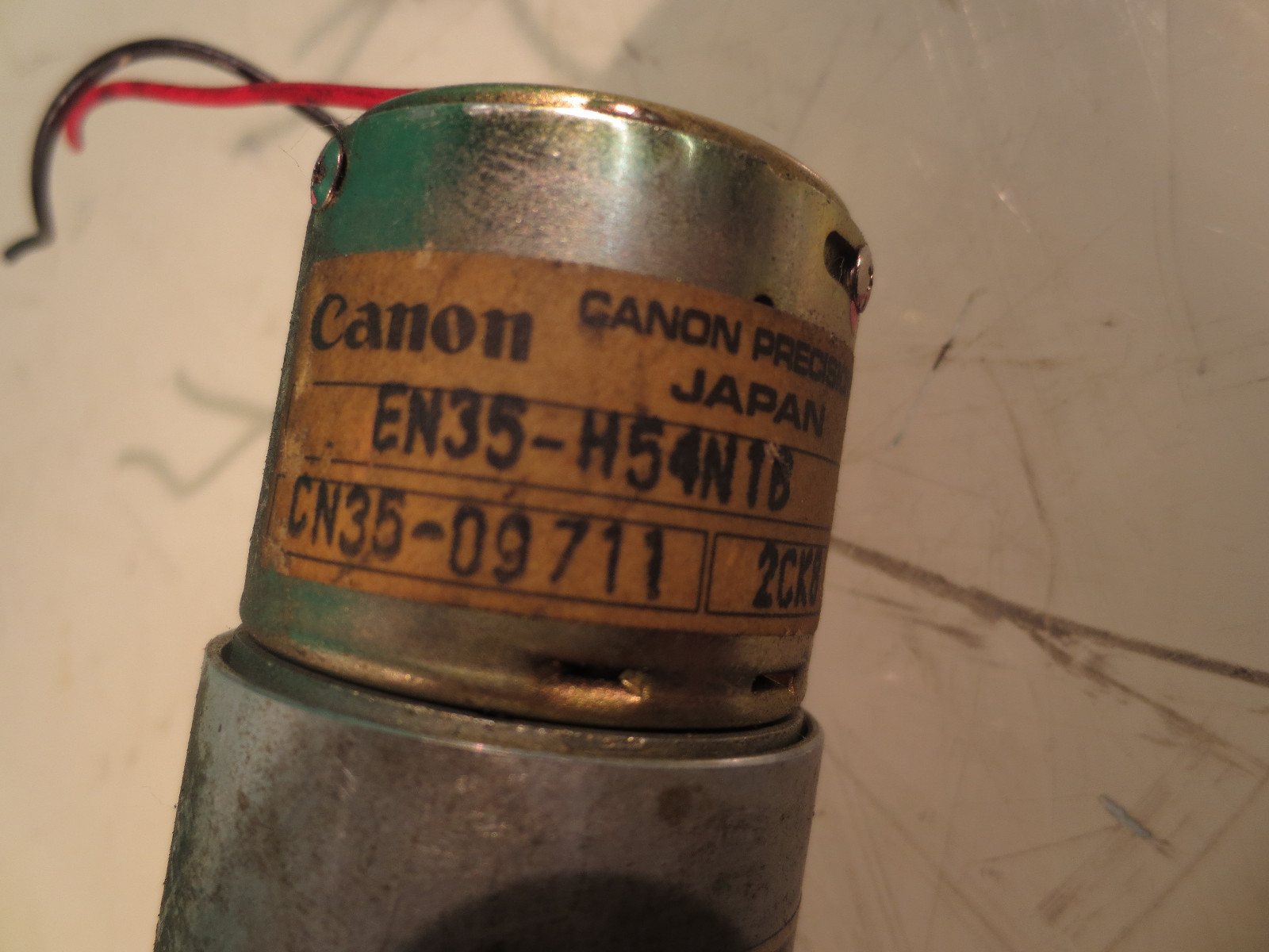 Canon EN35-H54N1B, CN35-09711, Motor, DC Gear, Sayama 250 T