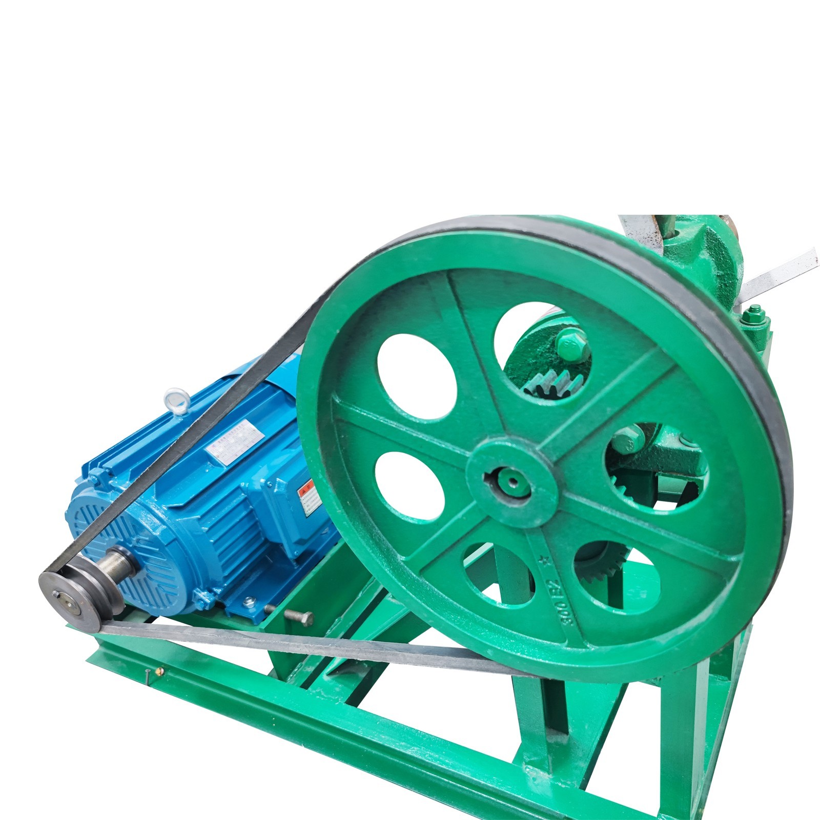 Puffed Food Extruder Corn Puffing Machine with Support Frame 3-phase 220V 11KW