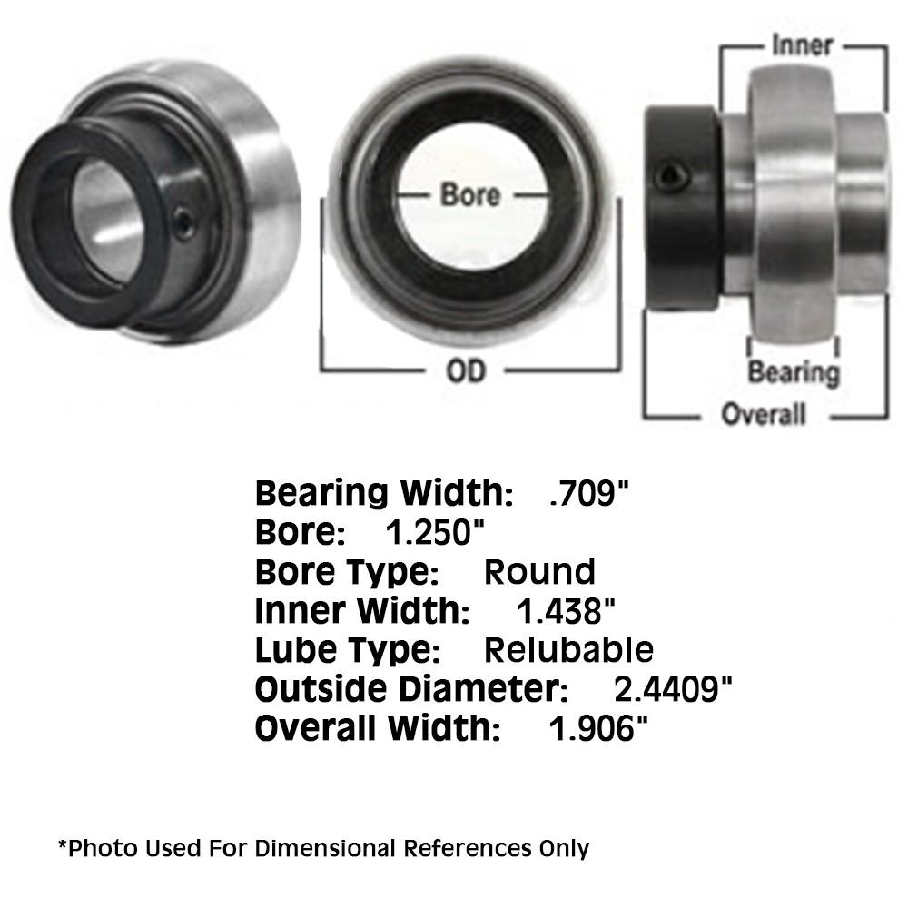 Bearing Fits Universal Products Models 470743R1 F51085 G1103KRRB3-I