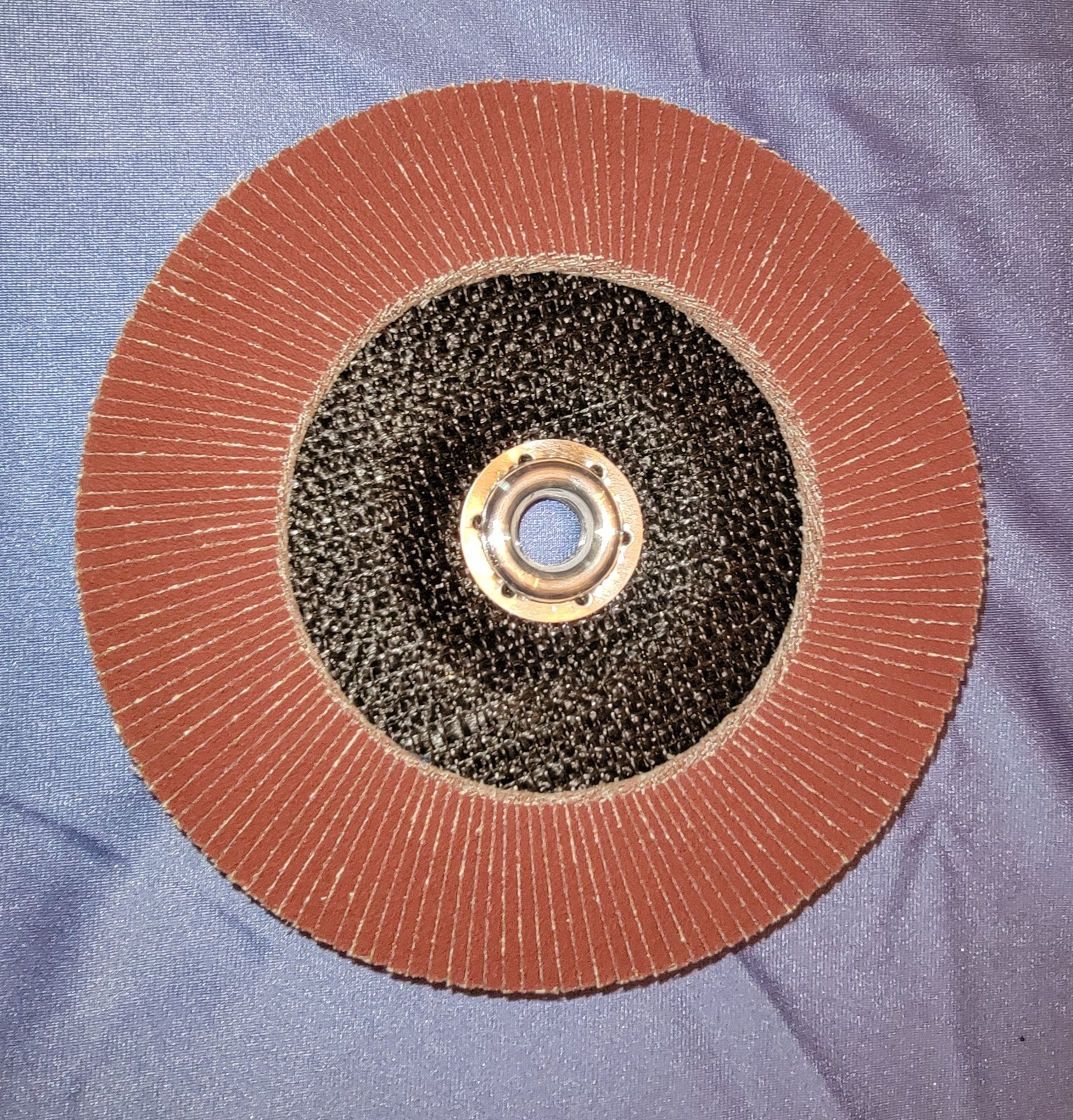 Lot of 5 – 3M Cubitron II Flap Disc 969F, T27 Giant 7″ x 5/8-11 80+ Sanding Disc