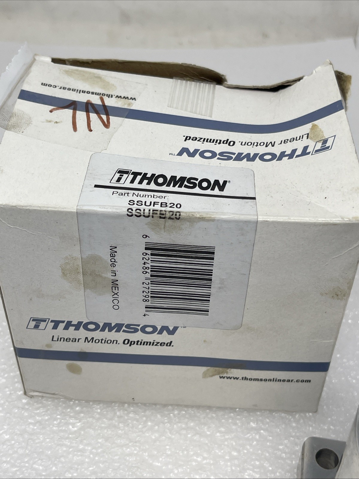 Thomson SSUFB20 Super Smart Pillow Block, New