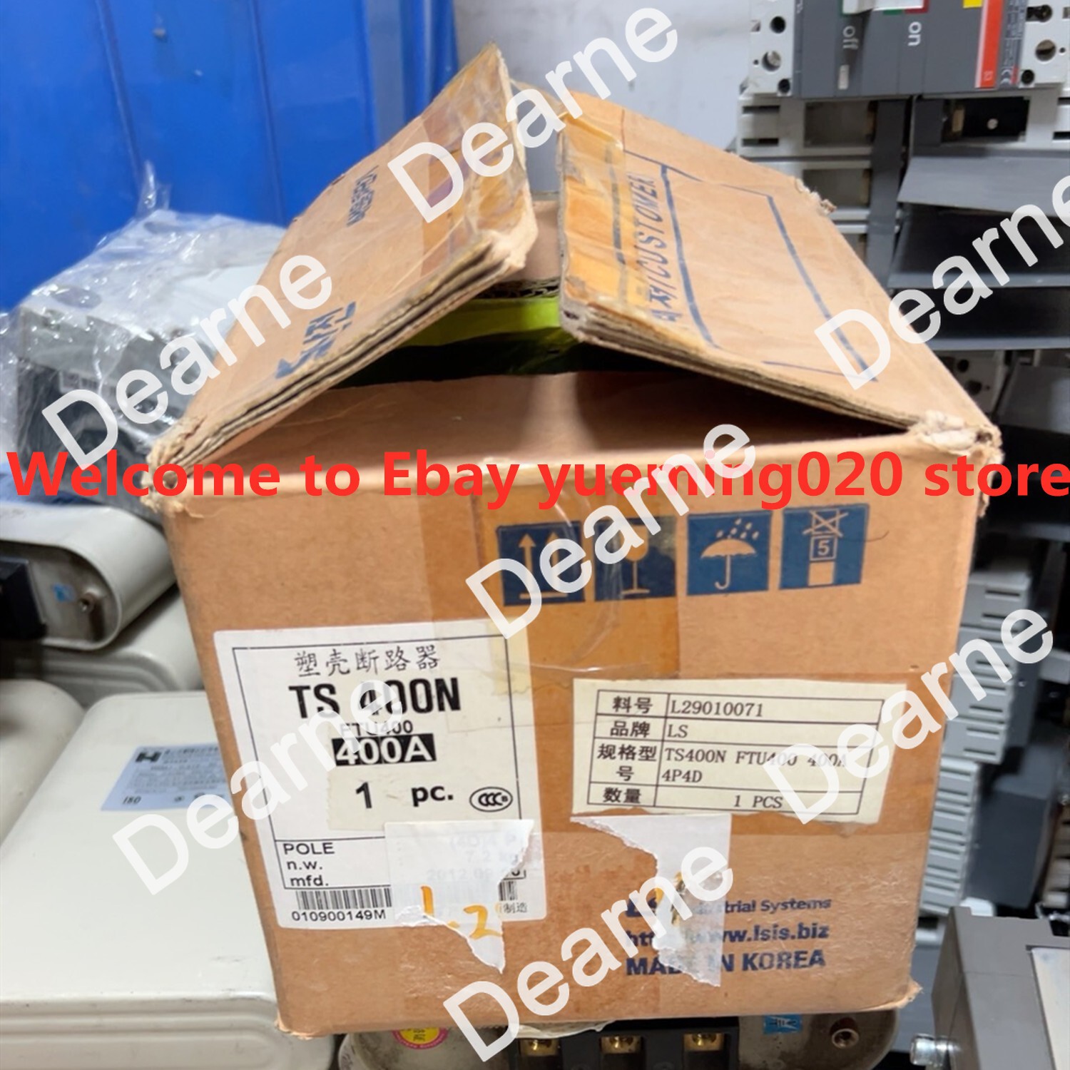 Ship Fedex TS 400N FTU400 400A Circuti breaker TS400N