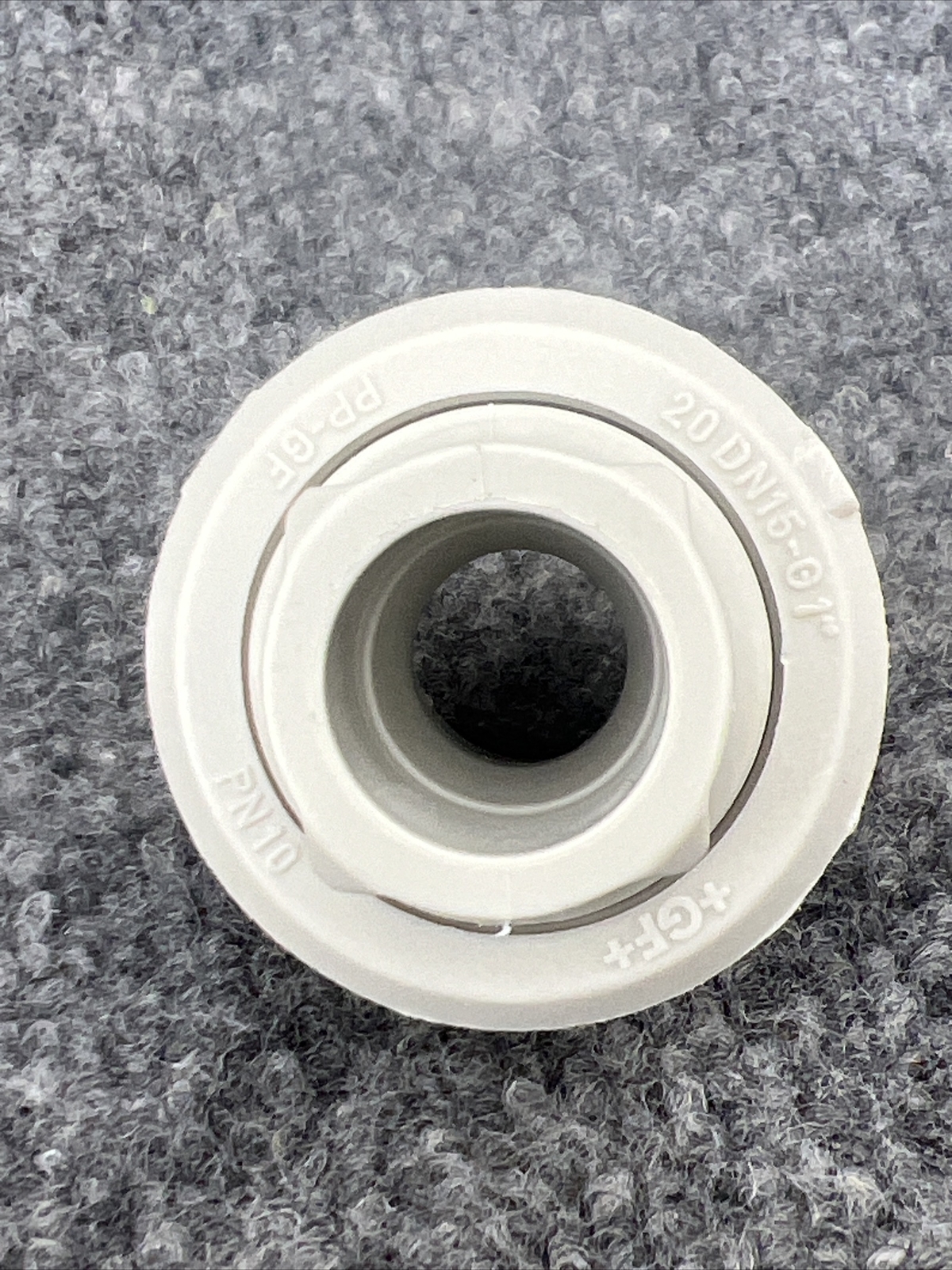George Fischer 727.520.156 1/2″ PP Viton FPM Pipe Union Socket-Fusion 20MM New