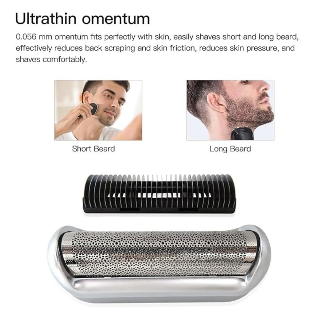 Shaver Head Compatible for Braun PocketGo 370 550 555 570 575 M30 M60 M90