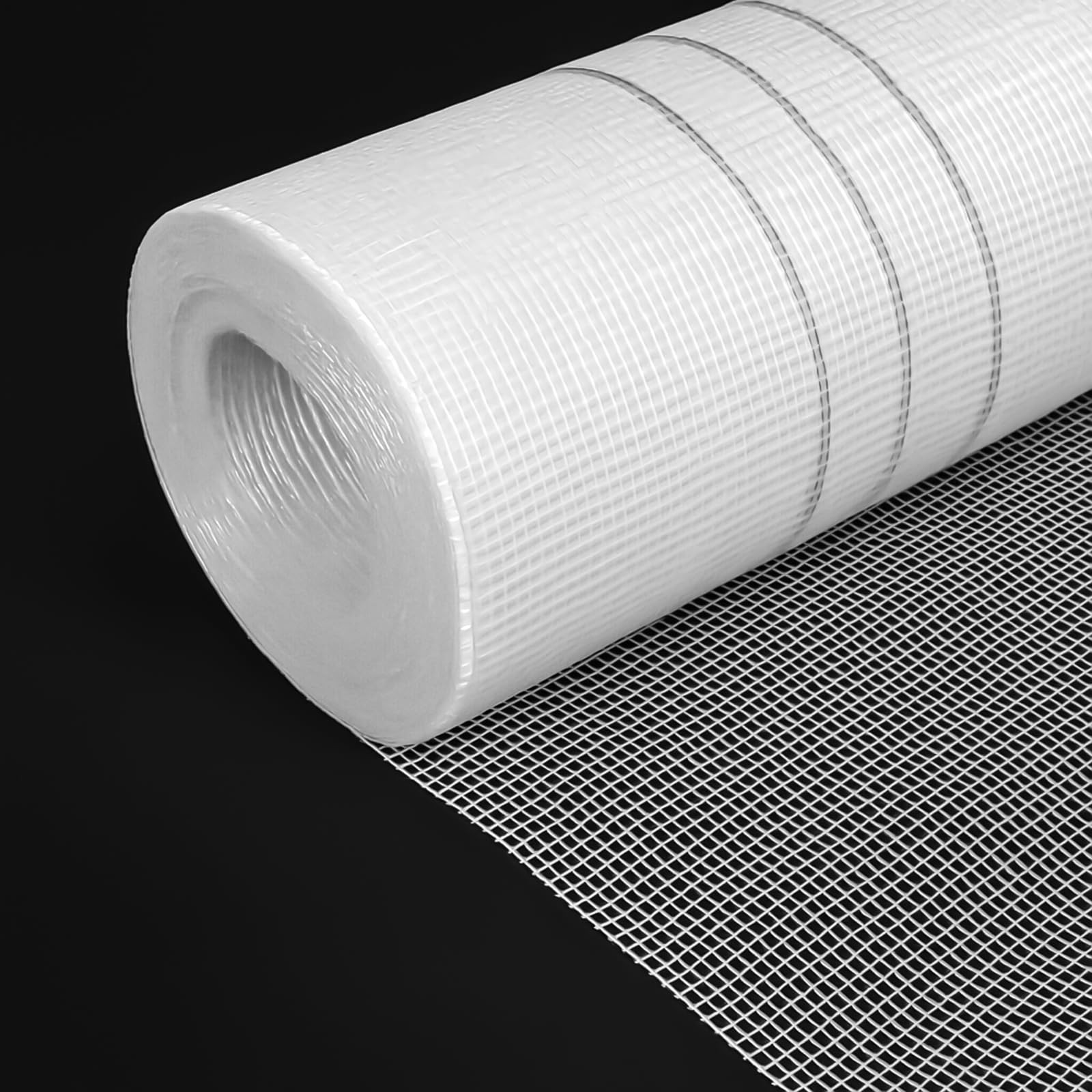 3.2 x 164 ft Fiberglass Mesh Roll White Plastering Mesh Enhanced Strength and…