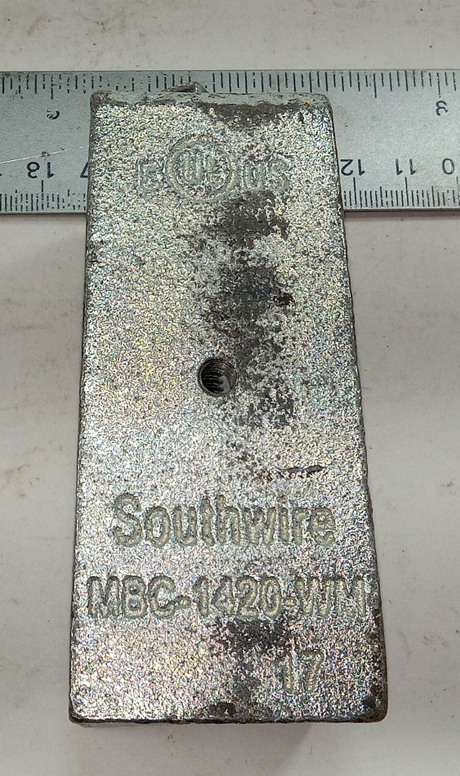 1 NEW SOUTHWIRE MBC-1420-WM 3 1/8″ JAW OPENING BEAM CLAMP NNB ***MAKE OFFER***