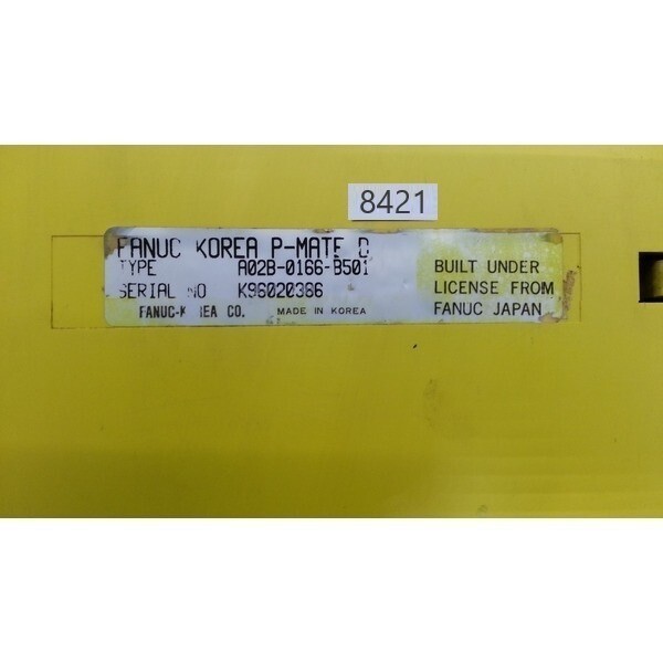 8440-10) [USED] FANUC A02B-0166-B501