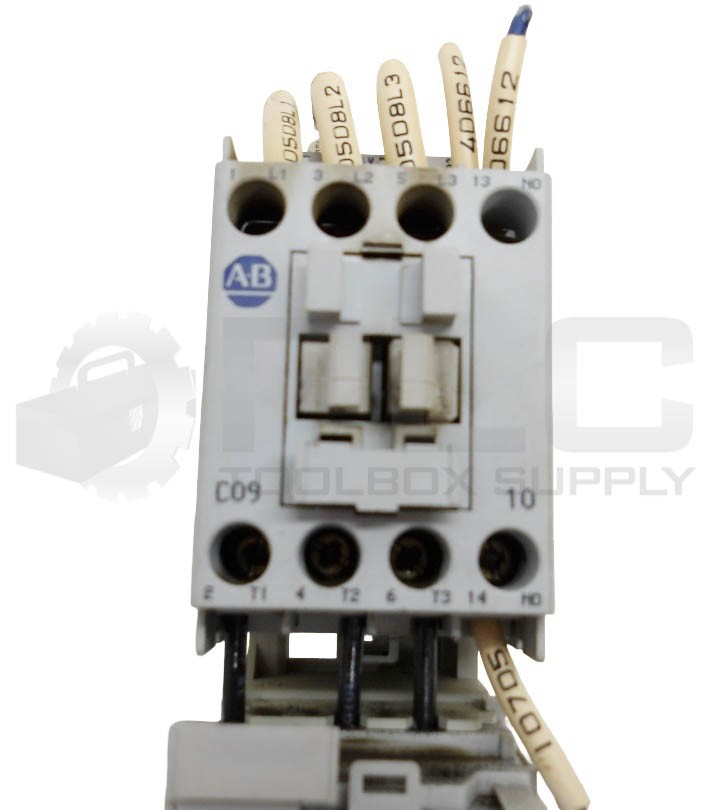 ALLEN BRADLEY 100-C09D*10 /A CONTACTOR W/ 193-EA2FB /B OVERLOAD RELAY