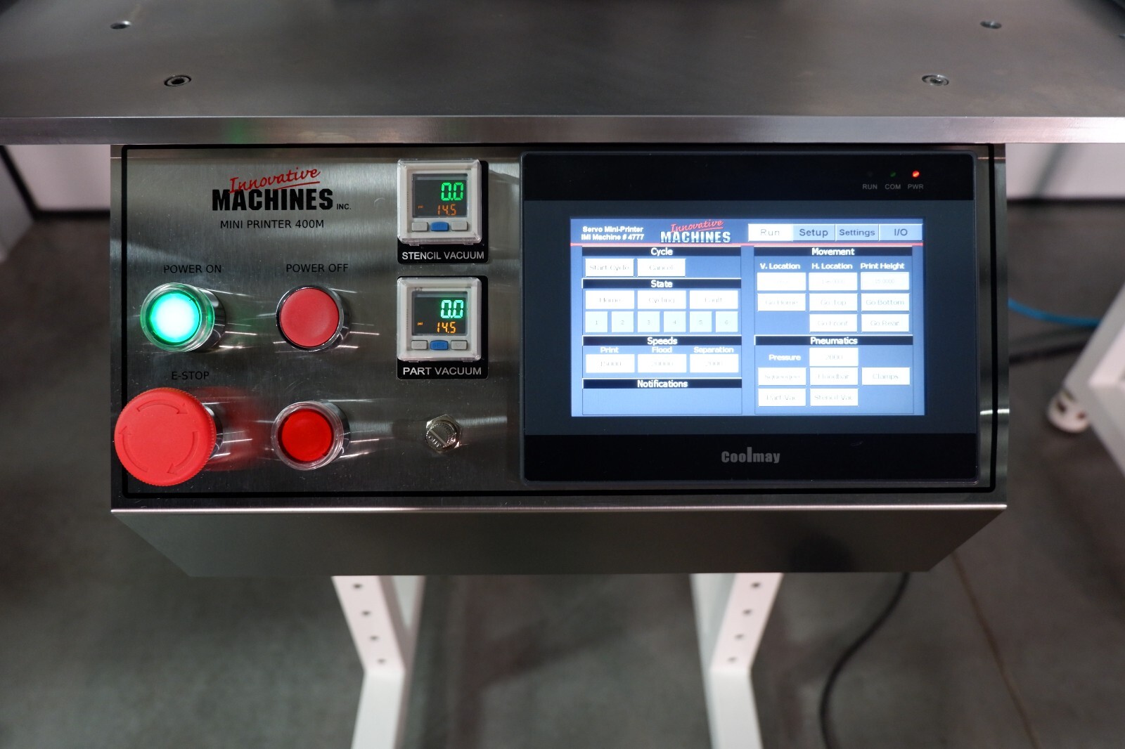 PRECISION SCREEN PRINTING MACHINE