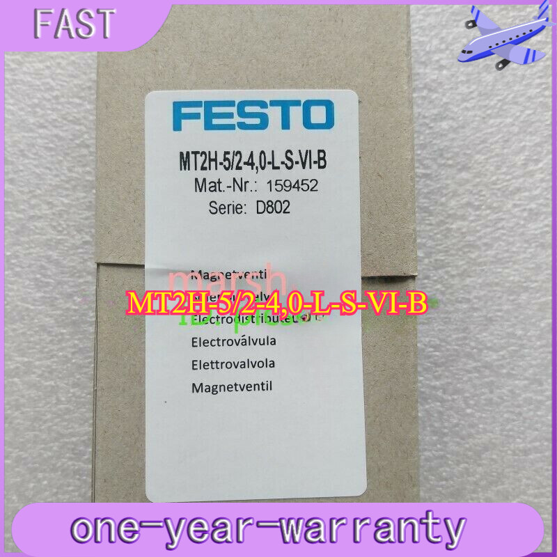 1PC NEW FESTO MT2H-5/2-4,0-L-S-VI-B 159452 Solenoid Valve Fast Shipping