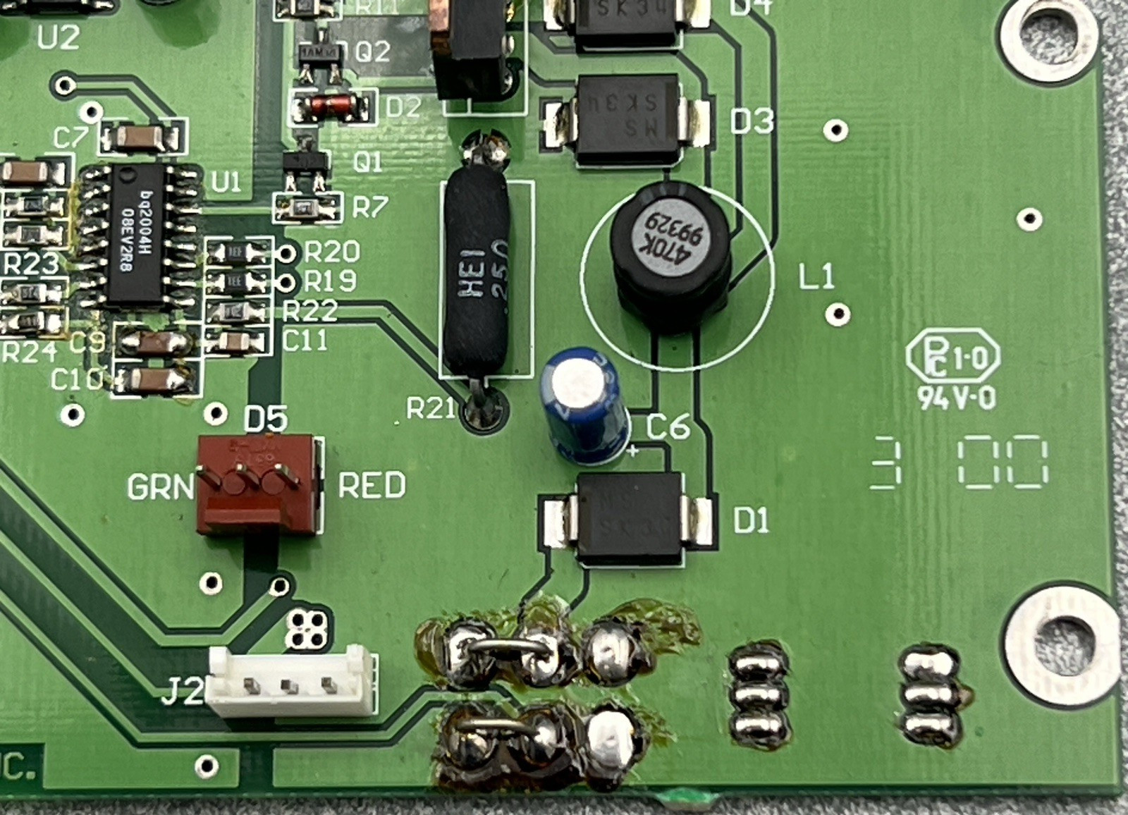 COMMAND RADIO FAST CHARGER BC-1 71E401-A CIRCUIT BOARD ZIONSVILLE ENGINEERING