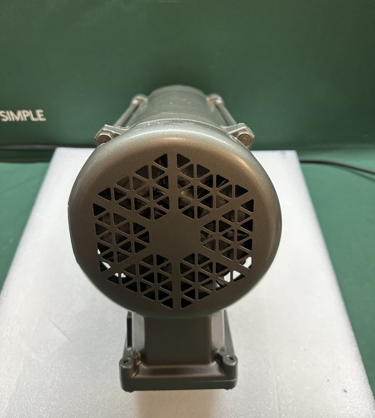 BALDOR Electric Motor, 1 HP, 230/460V, 3 Phase, 3450 RPM, 56J, JM7013, Haz. Loc.
