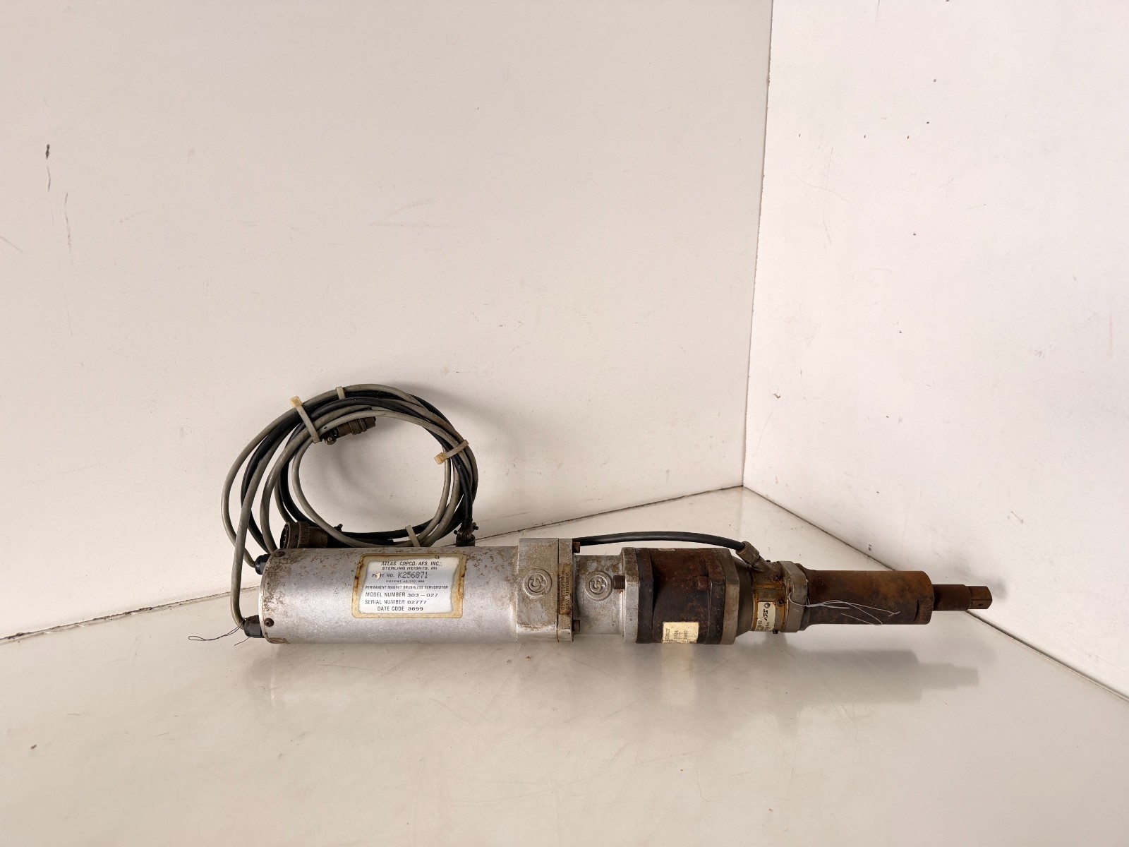 ATLAS COPCO K256871 ELECTRONIC NUTRUNNER,1/2,AFS CP105-02,303-027,K239051 (30)