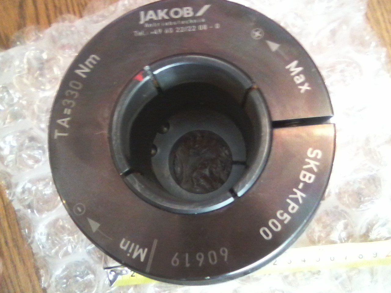 *NEW*… JAKOB Antriebstechnik SKB-KP500 TA=330Nm 60619 BELLOWS SAFETY COUPLING
